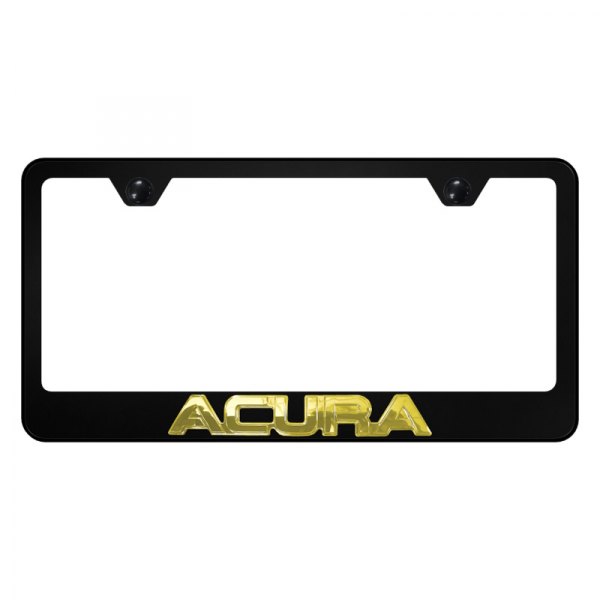 Autogold® - License Plate Frame with 3D Acura Logo