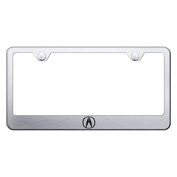 Autogold® - License Plate Frame with Laser Etched Acura Only Logo