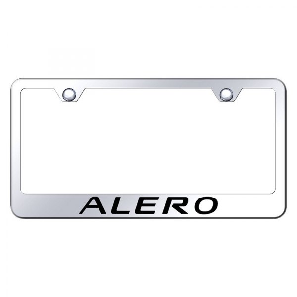 Autogold® - License Plate Frame with Laser Etched Alero Logo