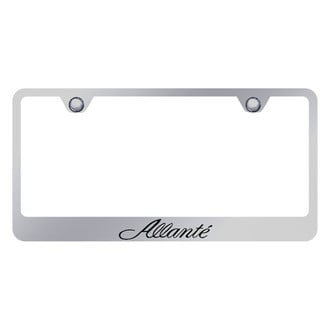 Autogold® - Chrome License Plate Frame with Laser Etched Allante Logo