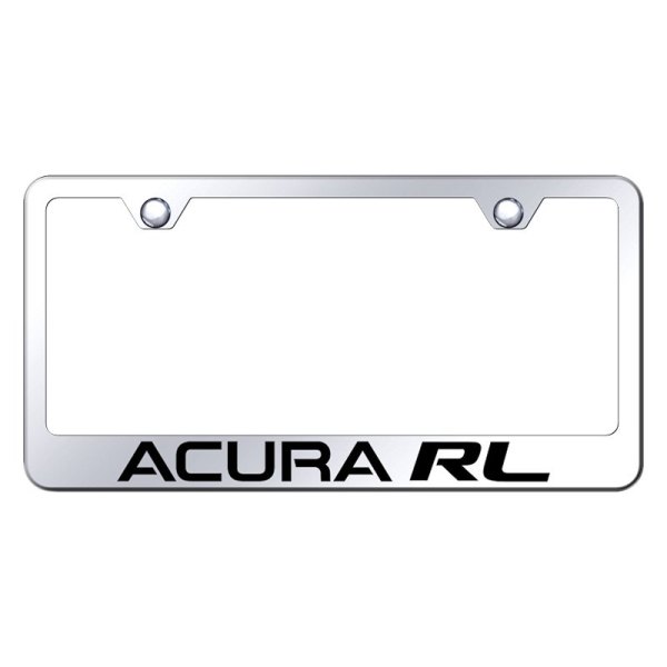 Autogold® - License Plate Frame with Laser Etched Acura RL Logo
