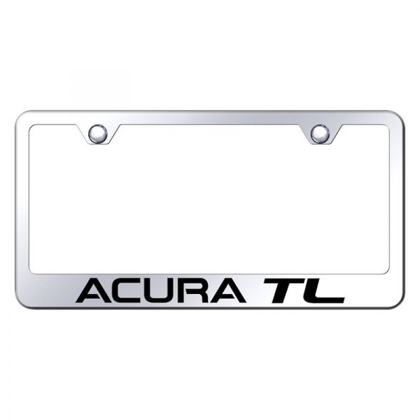 Autogold® - License Plate Frame with Laser Etched Acura TL Logo