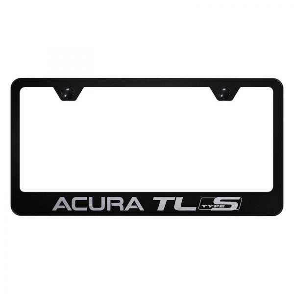 Autogold® - License Plate Frame with Laser Etched Acura TL Type S Logo