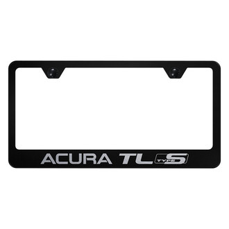 Autogold® - License Plate Frame with Laser Etched Acura TL Type S Logo
