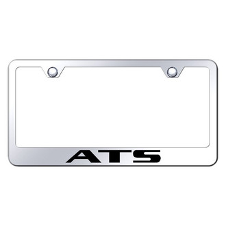 Autogold® - Chrome License Plate Frame with Laser Etched ATS Logo