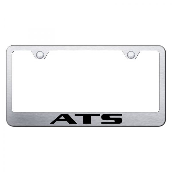 Autogold® - License Plate Frame with Laser Etched ATS Logo