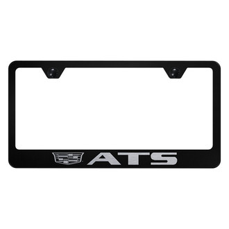 Autogold® - License Plate Frame with Laser Etched ATS New Logo