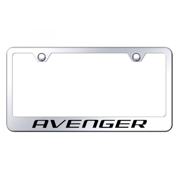 Autogold® - License Plate Frame with Laser Etched Avenger Logo