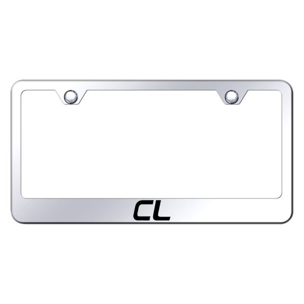 Autogold® - License Plate Frame with Laser Etched CL Logo