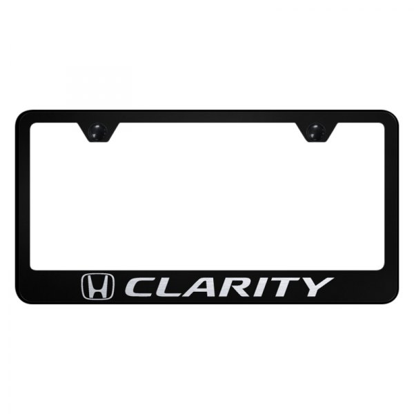 Autogold® - License Plate Frame with Laser Etched Clarity Logo