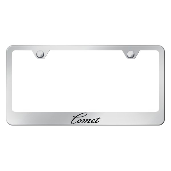 Autogold® - License Plate Frame with Laser Etched Comet Logo
