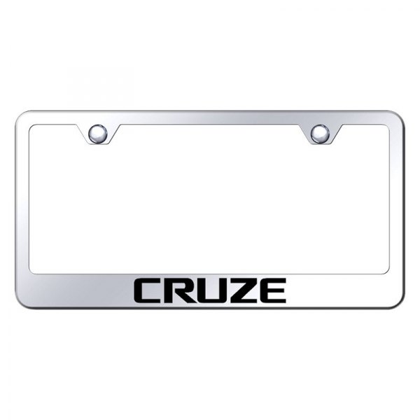 Autogold® - License Plate Frame with Laser Etched Cruze Logo