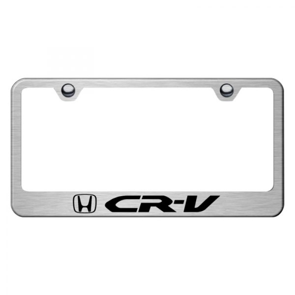 Autogold® - License Plate Frame with Laser Etched CR-V Logo