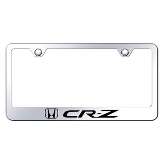 Autogold® - Chrome License Plate Frame with Laser Etched CRZ Logo