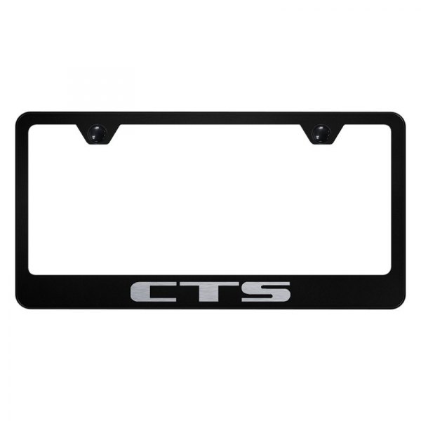 Autogold® - License Plate Frame with Laser Etched CTS Logo