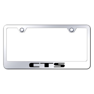 Autogold® - Chrome License Plate Frame with Laser Etched CTS Logo