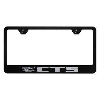 Autogold® - License Plate Frame with Laser Etched CTS New Logo