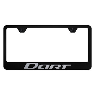 Autogold® - License Plate Frame with Laser Etched Dart Logo