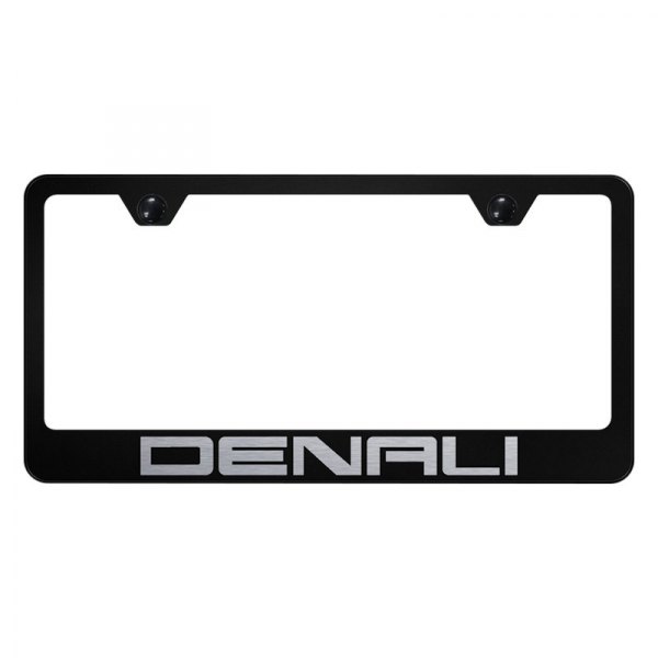 Autogold® - License Plate Frame with Laser Etched Denali Logo
