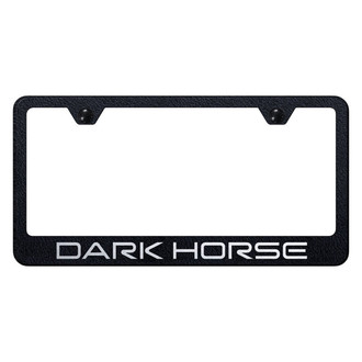 Autogold® - License Plate Frame with Laser Etched Dark Horse Logo