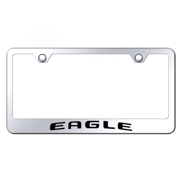 Autogold® - License Plate Frame with Laser Etched Eagle Logo