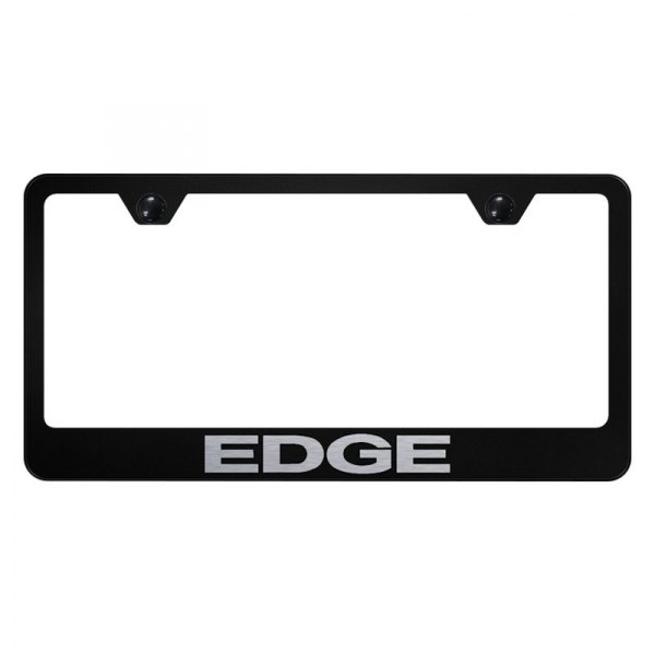 Autogold® - License Plate Frame with Laser Etched Edge Logo