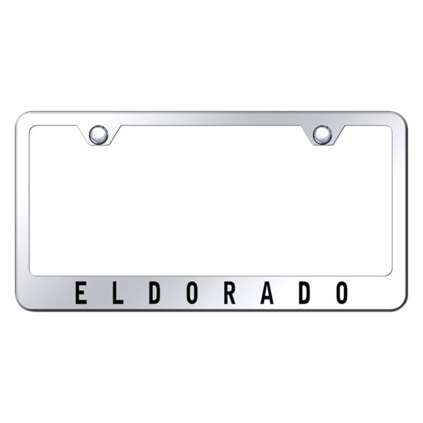 Autogold® - License Plate Frame with Laser Etched Eldorado Logo