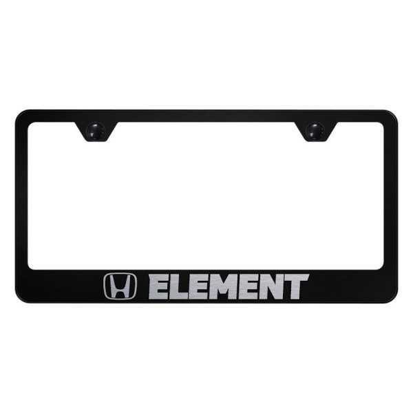 Autogold® - License Plate Frame with Laser Etched Element Logo