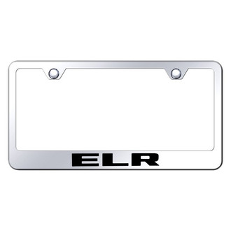 Autogold® - Chrome License Plate Frame with Laser Etched ELR Logo
