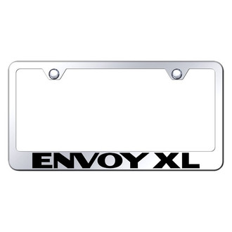 Autogold® - Chrome License Plate Frame with Laser Etched Envoy XL Logo