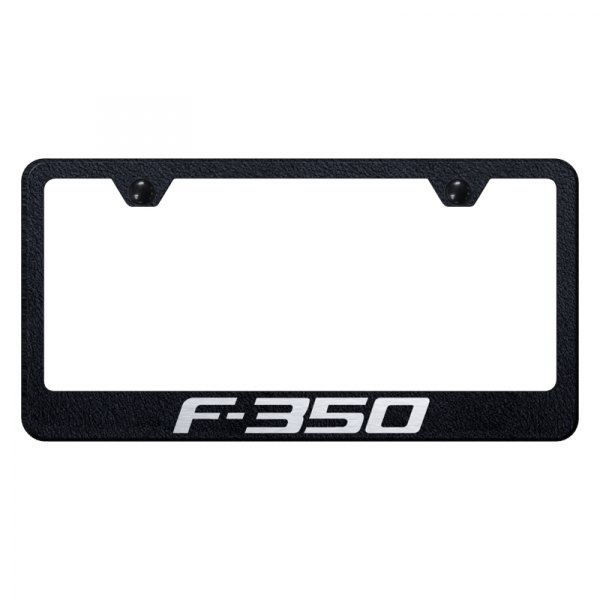Autogold® - License Plate Frame with Laser Etched F-350 Logo