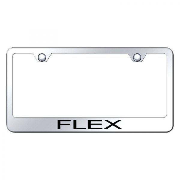 Autogold® - License Plate Frame with Laser Etched Flex Logo