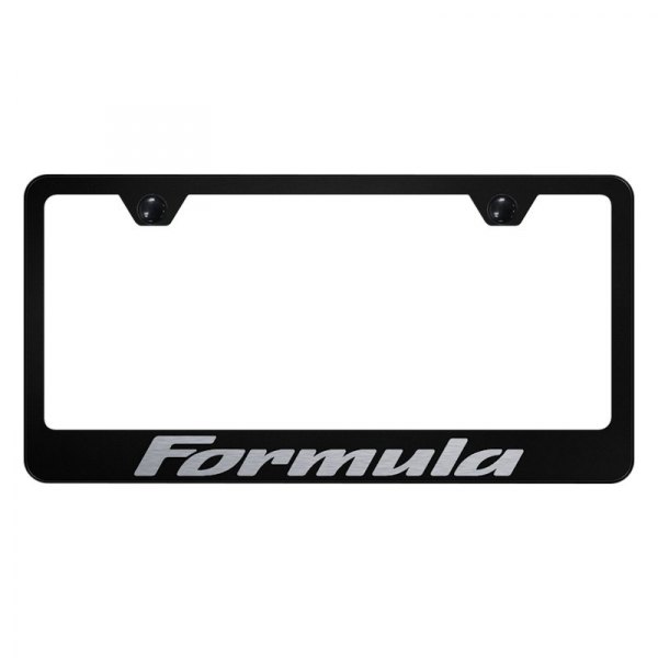 Autogold® - License Plate Frame with Laser Etched Formula Logo