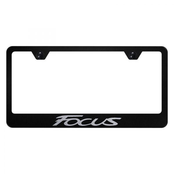 Autogold® - License Plate Frame with Laser Etched Focus Logo