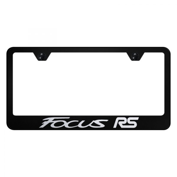 Autogold® - License Plate Frame with Laser Etched Focus RS Logo