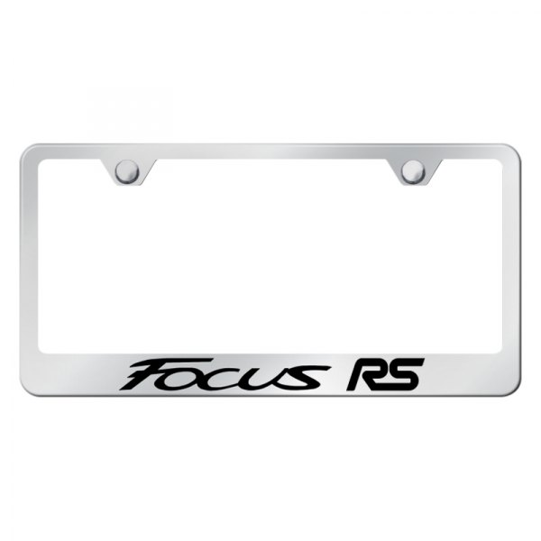 Autogold® - License Plate Frame with Laser Etched Focus RS Logo