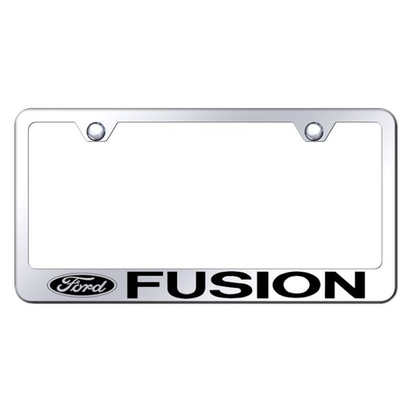 Autogold® - License Plate Frame with Laser Etched Fusion Logo