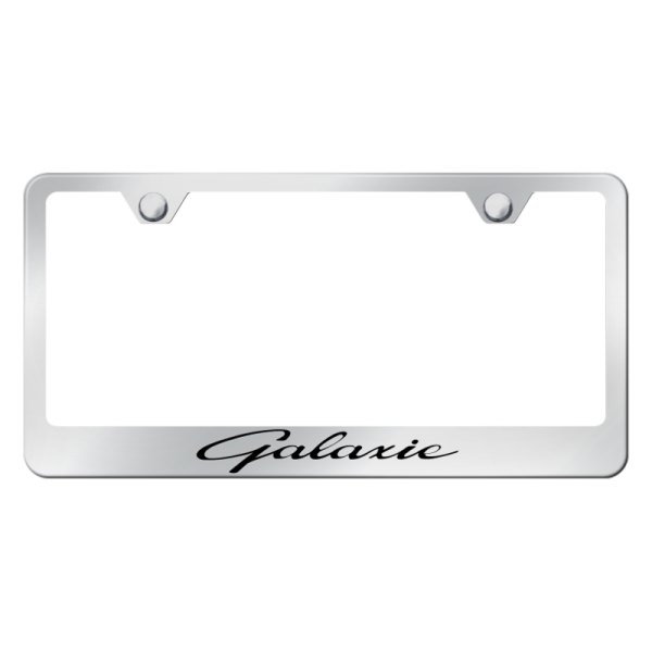 Autogold® - License Plate Frame with Laser Etched Galaxie Logo