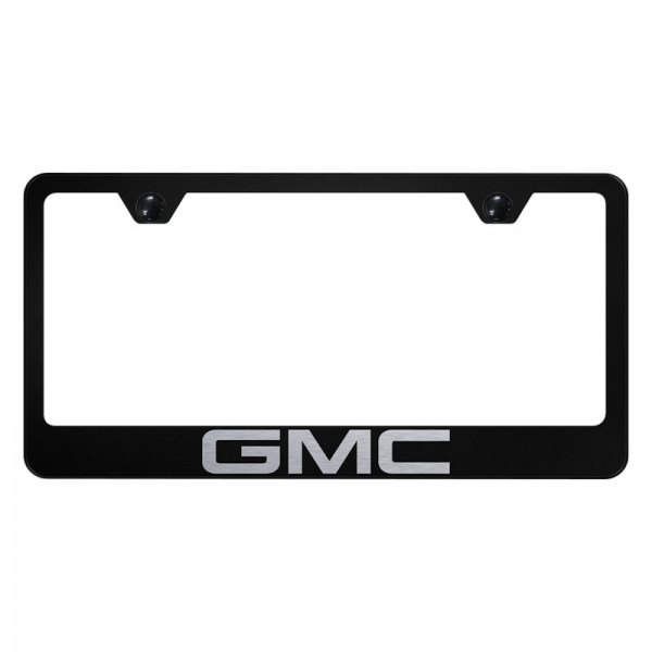 Autogold® - License Plate Frame with Laser Etched GMC Logo