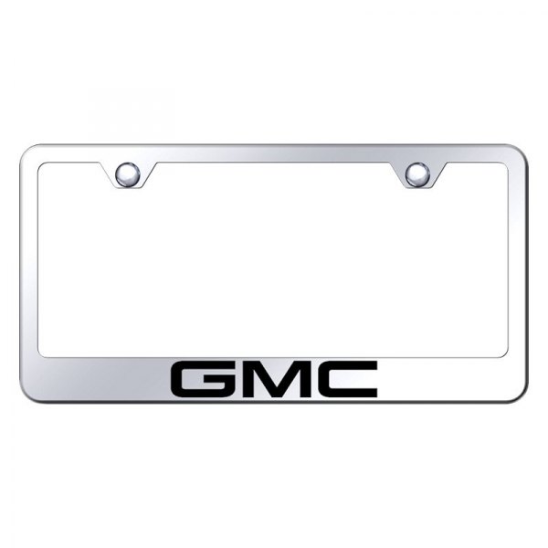 Autogold® - License Plate Frame with Laser Etched GMC Logo