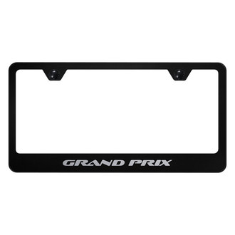 Autogold® - License Plate Frame with Laser Etched Grand Prix Logo