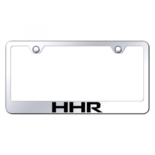 Autogold® - License Plate Frame with Laser Etched Chevrolet HHR Logo