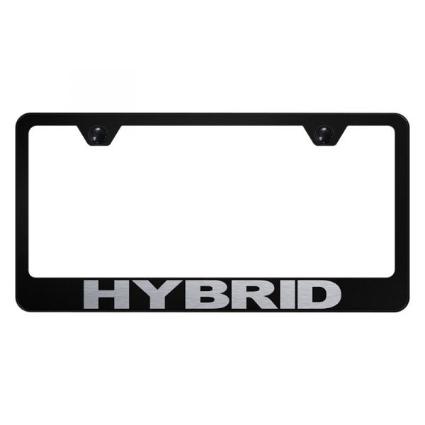 Autogold® - License Plate Frame with Laser Etched Hybrid Logo