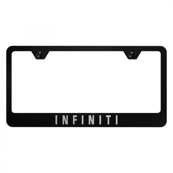 Autogold® - License Plate Frame with Laser Etched Infiniti Logo