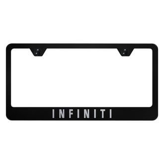 Autogold® - License Plate Frame with Laser Etched Infiniti Logo