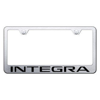 Autogold® - License Plate Frame with Laser Etched Integra