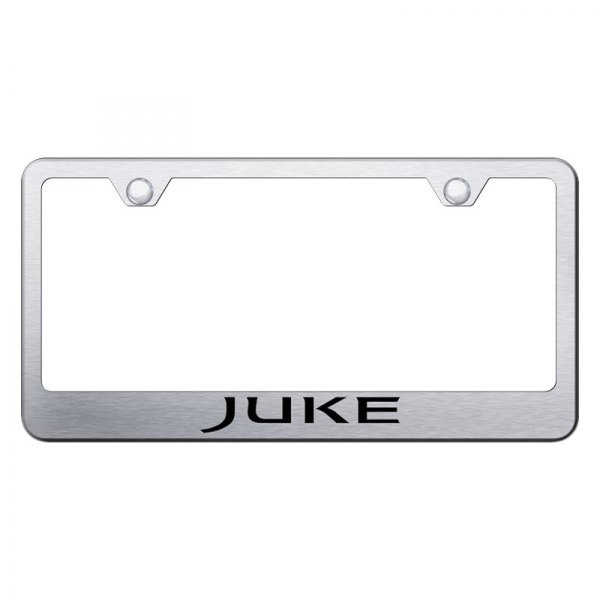 Autogold® - License Plate Frame with Laser Etched Juke Logo