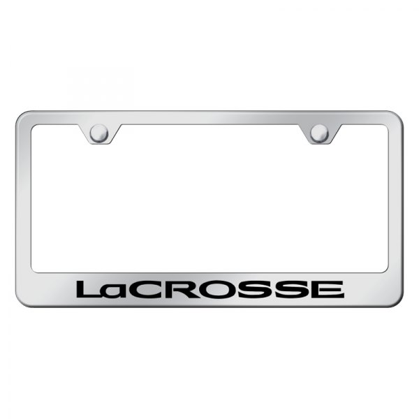 Autogold® - License Plate Frame with Laser Etched LaCrosse Logo