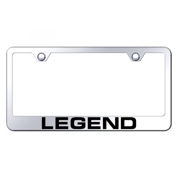 Autogold® - License Plate Frame with Laser Etched Legend Logo