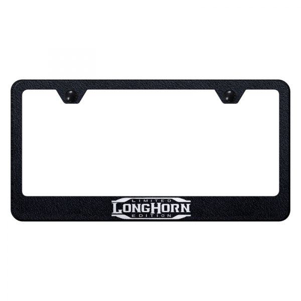 Autogold® - License Plate Frame with Longhorn Limited Edition
